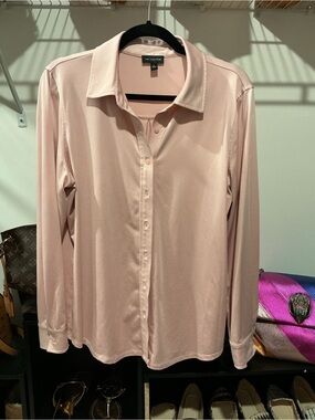 The Limited Light Pink Button-Up Dress Shirt